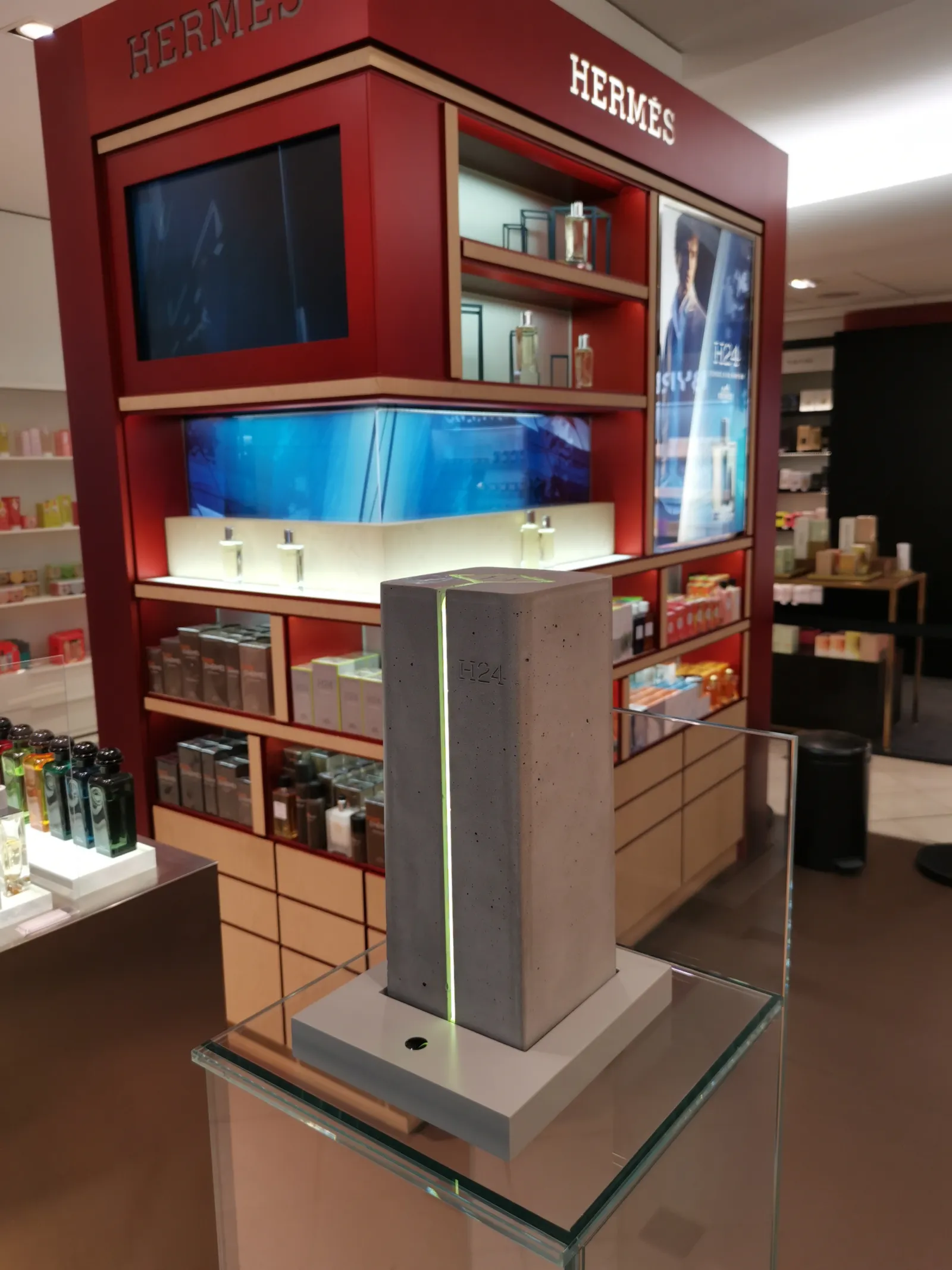 Dispositif Hermès H24 installé